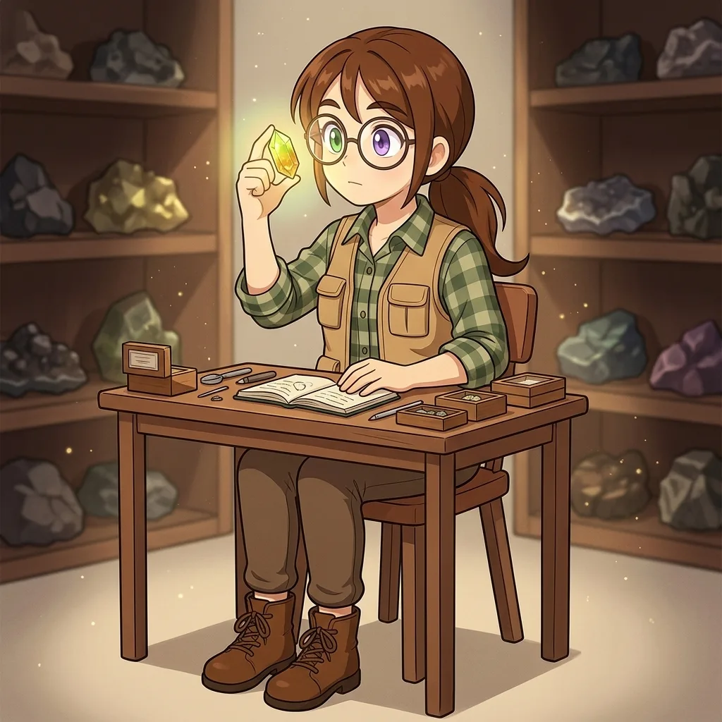 「両方の光で応える石」で蛍が夢に見た情景（AI生成イラスト）