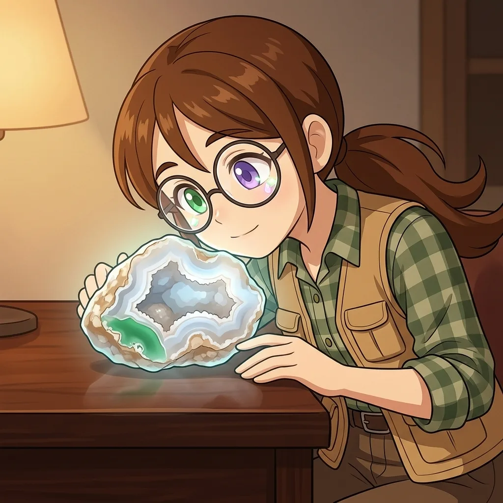 「曇りガラスの向こうの光」で蛍が夢に見た情景（AI生成イラスト）